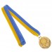 Медаль спортивна зі стрічкою SP-Sport AIM Кішки C-4846-0061 золото, срібло, бронза