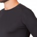 Компрессионная футболка мужская с длинным рукавом Domino 1716 M-XXL черный