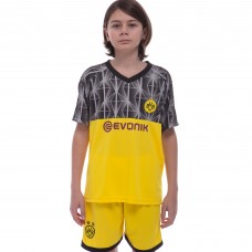 Форма футбольная детская BORUSSIA DORTMUND резервная 2020 SP-Planeta CO-0993 6-14 лет желтый-черный