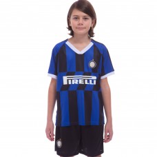 Форма футбольная детская INTER MILAN домашняя 2020 SP-Planeta CO-0996 6-14 лет синий-черный