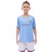 Форма футбольна дитяча MANCHESTER CITY домашня 2020 SP-Planeta CO-1045 6-14 років блакитний-синій