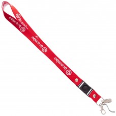 Шнурок для ключей на шею BREMBO M-4559-29 50см красный