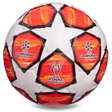 Мяч футбольный CHAMPIONS LEAGUE FB-0149-2 №5 PU белый-красный