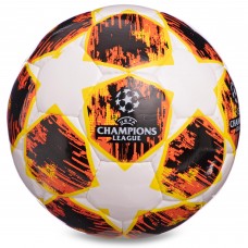 Мяч футбольный CHAMPIONS LEAGUE FB-0151-2 №5 PU белый-оранжевый