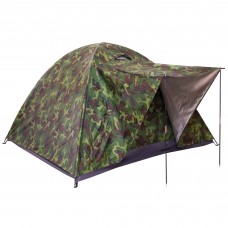 Палатка трехместная с тентом и тамбуром для кемпинга и туризма SP-Sport SY-034 камуфляж