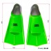 Ласты для тренировок в бассейне короткие с закрытой пяткой MadWave M074710510W размер 39-40 зеленый