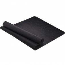 Коврик для йоги Record FI-8308-1 размер 1,83м x 0,68м x 6мм черный