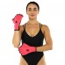Акваперчатки для аквафітнесу Aquafitness gloves MadWave M074603 S-L рожевий-чорний