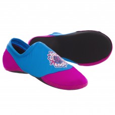 Аквашкарпетки MadWave SPLASH M037601-BL розмір 30-35 бірюзовий-рожевий
