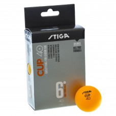 Набір м'ячів для настільного тенісу STIGA CUP 40+ SGA-1110-25 6 шт кольори в асортименті