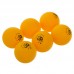 Набір м'ячів для настільного тенісу STIGA LION 1* 40+ TB-8032 6 шт помаранчевий