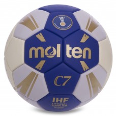 Мяч для гандбола MOLTEN C7 H2C3500 №2 PVC синий