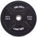 Бамперні диски гумові Bumper Plates Zelart TA-2258-15 50,4мм 15кг чорний