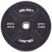 Бамперні диски гумові Bumper Plates Zelart TA-2258-20 50,4мм 20кг чорний