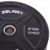 Бамперні диски гумові Bumper Plates Zelart TA-2258-25 50,4мм 25кг чорний