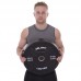 Бамперні диски гумові Bumper Plates Zelart TA-2258-25 50,4мм 25кг чорний