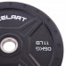 Бамперні диски гумові Bumper Plates Zelart TA-2258-5 50,4мм 5кг чорний