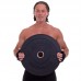 Бамперні диски гумові Bumper Plates Zelart TA-2676-10 51мм 10кг чорний