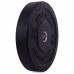 Бамперні диски гумові Bumper Plates Zelart TA-2676-20 51мм 20кг чорний