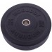 Бамперні диски гумові Bumper Plates Zelart TA-2676-25 51мм 25кг чорний