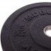 Бамперні диски гумові Bumper Plates Zelart TA-2676-5 51мм 5кг чорний