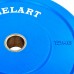 Бамперні диски гумові Bumper Plates Zelart Z-TOP TA-5125-15 51мм 15кг синій