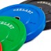 Бамперні диски гумові Bumper Plates Zelart Z-TOP TA-5125-15 51мм 15кг синій