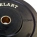 Бамперні диски гумові Bumper Plates Zelart Z-TOP TA-5125-20 51мм 20кг чорний