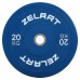 Бамперні диски гумові Zelart TA-7797-20 50.6±0.2мм 20кг синій