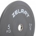 Бамперні диски гумові Zelart TA-7797-5 50.6±0.2мм 5кг сірий