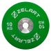 Бамперні диски гумові Zelart TA-7798-10 50.6±0.2мм 10кг зелений