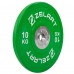 Бамперні диски гумові Zelart TA-7798-10 50.6±0.2мм 10кг зелений