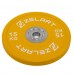 Бамперні диски гумові Zelart TA-7798-15 50.6±0.2мм 15кг жовтий