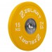 Бамперні диски гумові Zelart TA-7798-15 50.6±0.2мм 15кг жовтий
