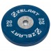 Бамперні диски гумові Zelart TA-7798-20 50.6±0.2мм 20кг синій