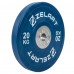 Бамперні диски гумові Zelart TA-7798-20 50.6±0.2мм 20кг синій