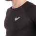 Компрессионная футболка мужская с длинным рукавом JASON L809 M-3XL черный