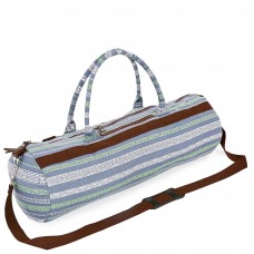 Сумка для йога килимка KINDFOLK Yoga bag SP-Sport FI-6969-6 сірий-синій