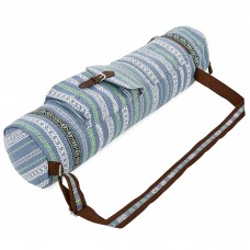 Сумка для йога килимка FODOKO Yoga bag SP-Sport FI-6972-7 сірий-синій