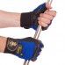 Перчатки для тяжелой атлетики кожаные MATSA Атлет MA-0039 S-XL черный