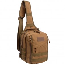 Рюкзак тактический (Сумка-слинг) с одной лямкой SILVER KNIGHT YQS-225 4л цвета в ассортименте