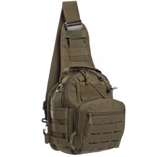 Рюкзак тактичний (Сумка-слінг) з одного лямкою SILVER KNIGHT YQS-099 10л кольори в асортименті