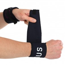 Бинти кистьові для жиму STRENGTH WRIST WRAPS EZOUS C-02 2шт чорний