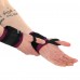 Бинти кистьові для жиму STRENGTH WRIST WRAPS EZOUS C-05 2шт чорний-фіолетовий