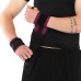 Бинти кистьові для жиму STRENGTH WRIST WRAPS EZOUS C-05 2шт чорний-фіолетовий