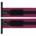 Бинти кистьові для жиму STRENGTH WRIST WRAPS EZOUS C-05 2шт чорний-фіолетовий