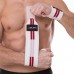 Бинти кистьові для жиму STRENGTH WRIST WRAPS Zelart SB-167071 2шт білий-червоний