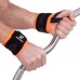 Бинти кистьові для жиму STRENGTH WRIST WRAPS Zelart TA-2256 2шт чорний-помаранчевий