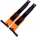 Бинти кистьові для жиму STRENGTH WRIST WRAPS Zelart TA-2256 2шт чорний-помаранчевий