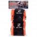 Бинти кистьові для жиму STRENGTH WRIST WRAPS Zelart TA-2256 2шт чорний-помаранчевий